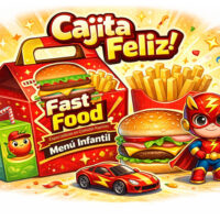 menu infantil (Cajita feliz)