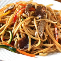 Chow Mein Espaguettis chinos
